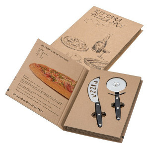 MAYATA DVOJDIELNA SADA NA PIZZU, ČIERNA