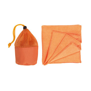 ZOFI MIKROVLÁKNOVÁ UTIERKA, ORANŽOVÁ